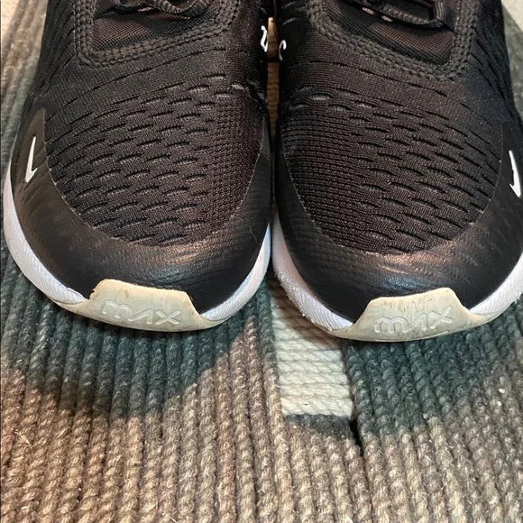 Nike Air Max 270 Black and White Sneakers - Picture 14 of 16
